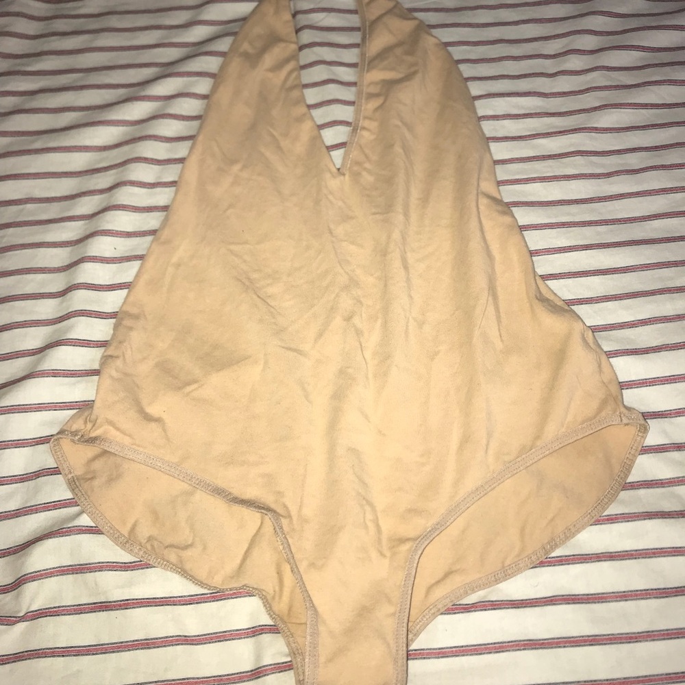 Halter top bodysuit